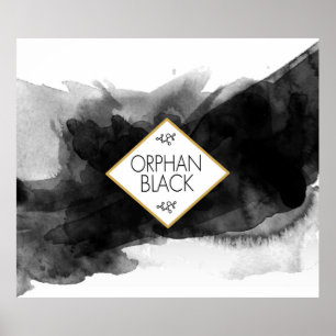 Orphan Black Waterverf Poster