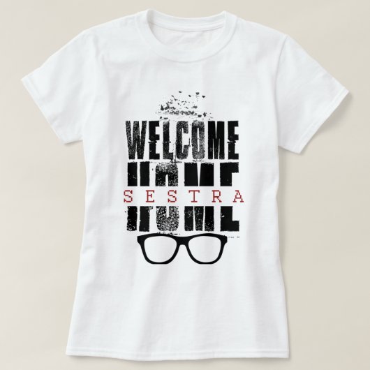 Orphan Black | Welkom Sestra Design T-Shirt (Design voorkant)