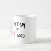 Orphan Black | Zeg niet het C-Word Koffiemok (Voorkant links)