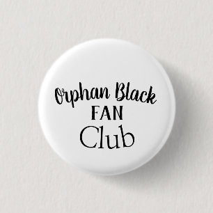 Orphan BlackFan Club diverse lettertypen Ronde Button 3,2 Cm