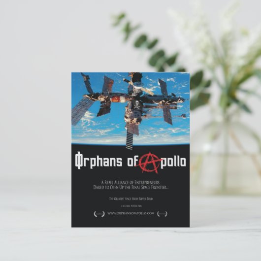 Orphans of Apollo briefkaart (Staand voorkant)