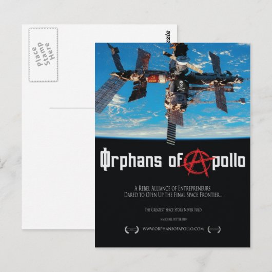 Orphans of Apollo briefkaart (Voorkant / Achterkant)