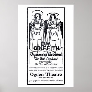 Orphans of the Storm 1922 film and poster