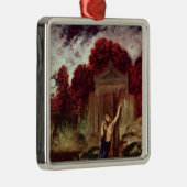 Orpheus aan de Tomb van Eurydice Metalen Ornament (Rechts)
