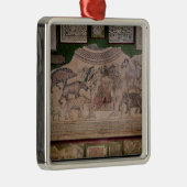 Orpheus charmant de dieren metalen ornament (Rechts)