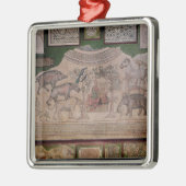 Orpheus charmant de dieren metalen ornament (Links)