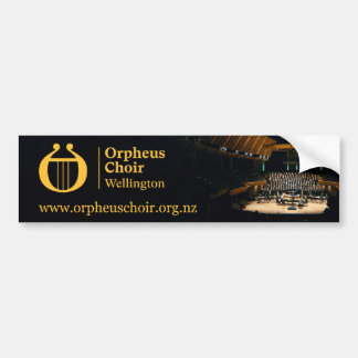 Orpheus Choir Wellington-bumper Bumpersticker