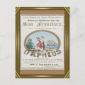 Orpheus Clipper Zeilen Briefkaart (Voorkant)