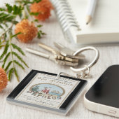 Orpheus Clipper Zeilen Sleutelhanger (Voorkant Rechts)