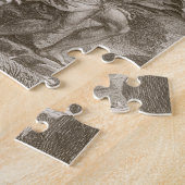 Orpheus, die Eurydice uit de hel leidt, kijkt teru Legpuzzel (Zijkant)