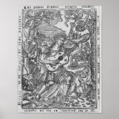 Orpheus die Muziek speelt Poster (Voorkant)