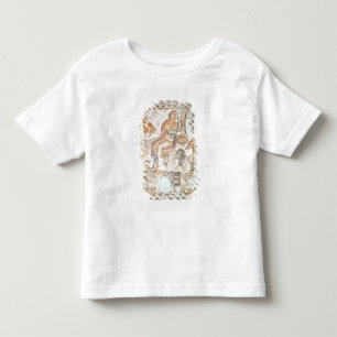 Orpheus die tegen de dieren speelt, Romeinse moza Kinder Shirts