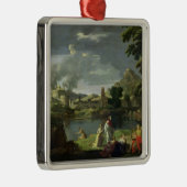 Orpheus en Eurydice 2 Metalen Ornament (Rechts)