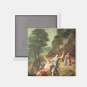 Orpheus en Eurydice, lente Magneet (Voorkant / Achterkant)