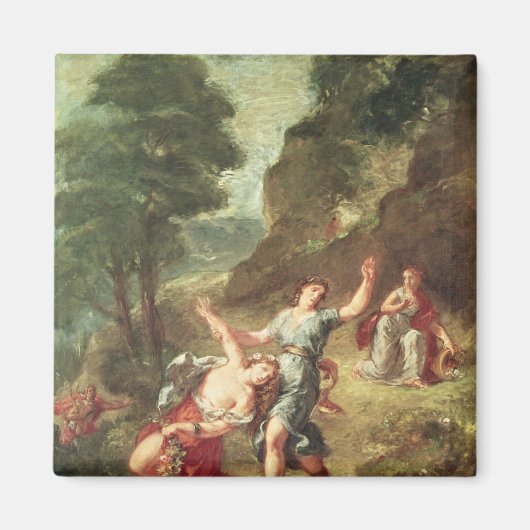 Orpheus en Eurydice, lente Magneet (Voorkant)