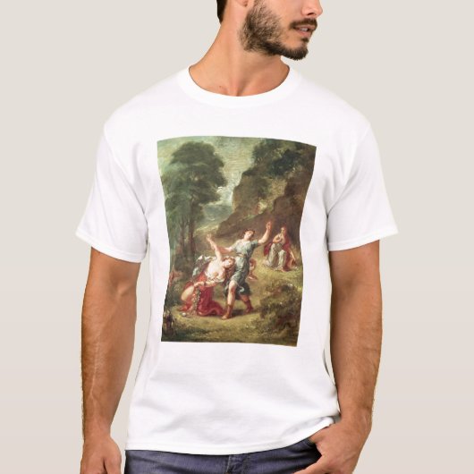 Orpheus en Eurydice, lente T-shirt (Voorkant)