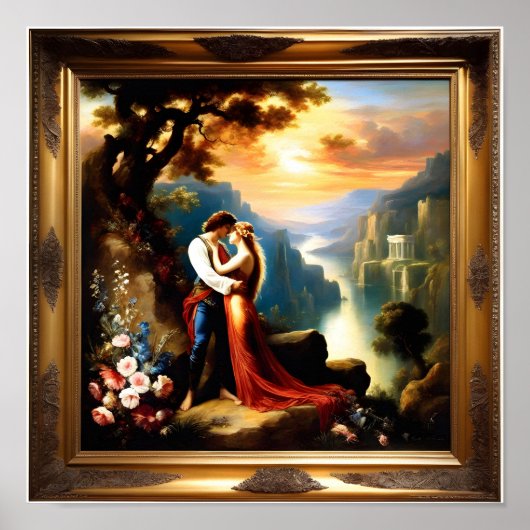 Orpheus en Eurydice Poster (Voorkant)