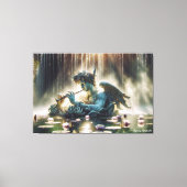 Orpheus’ etherische reflecties canvas afdruk (Voorkant)