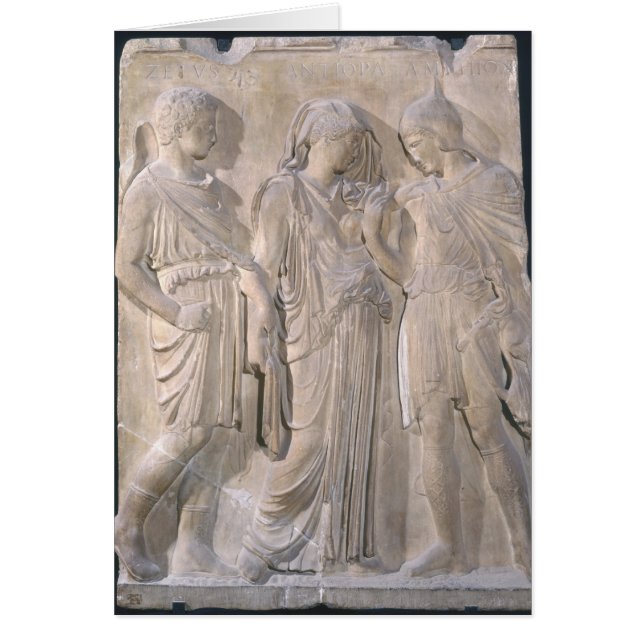 Orpheus, Eurydice en Hermes (Voorkant)