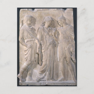 Orpheus, Eurydice en Hermes Briefkaart