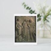 Orpheus, Eurydice en Hermes (marmer) Briefkaart (Staand voorkant)