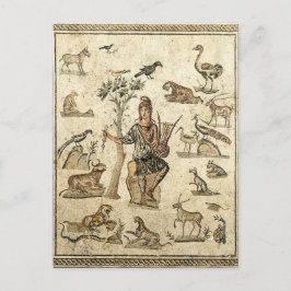 Orpheus met de dieren briefkaart