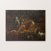 Orpheus met dieren in een landschap, vóór 1720 legpuzzel (Horizontaal)