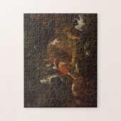 Orpheus met dieren in een landschap, vóór 1720 legpuzzel (Verticaal)