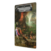 Orpheus met een Harp die aan Pluto speelt Mini Klembord (Angled2)