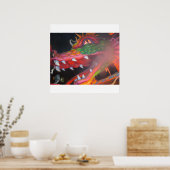 Orpheus Parade - Mardi Gras Poster (Keuken)