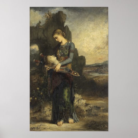 Orpheus van Gustave Moreau Poster (Voorkant)