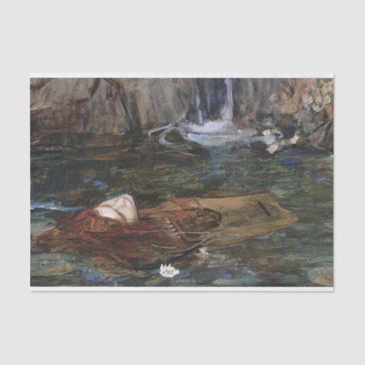 Orpheus van John William Waterhouse - 1900 Tissuepapier (Voorkant)