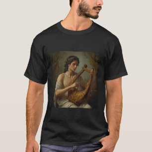 Orpheus Vintage Griekse Mythologie Muzikant Profee T-shirt