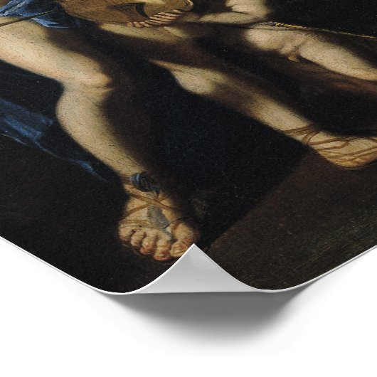 Orpheus voor Pluto en Persephone Poster (Hoek)