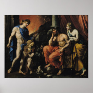 Orpheus voor Pluto en Persephone Poster