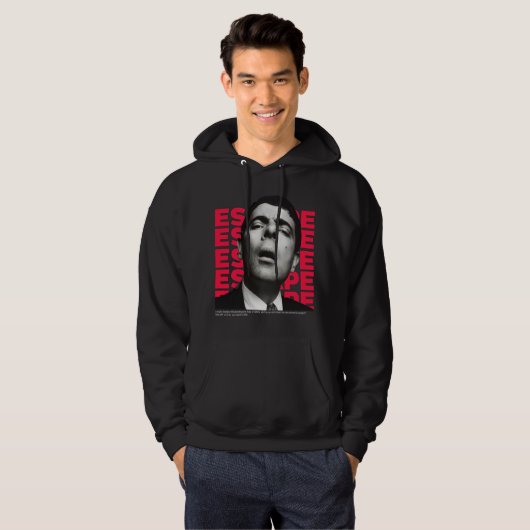 Orphic Mr Bean Escape Design Hoodie (Voorkant volledig)