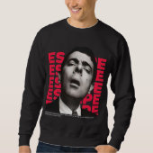 Orphic Mr. Bean Escape design - motivatie citaat Trui (Voorkant)