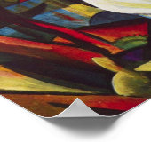  Orphisme, een paar in de Bossen door Macke Poster (Hoek)