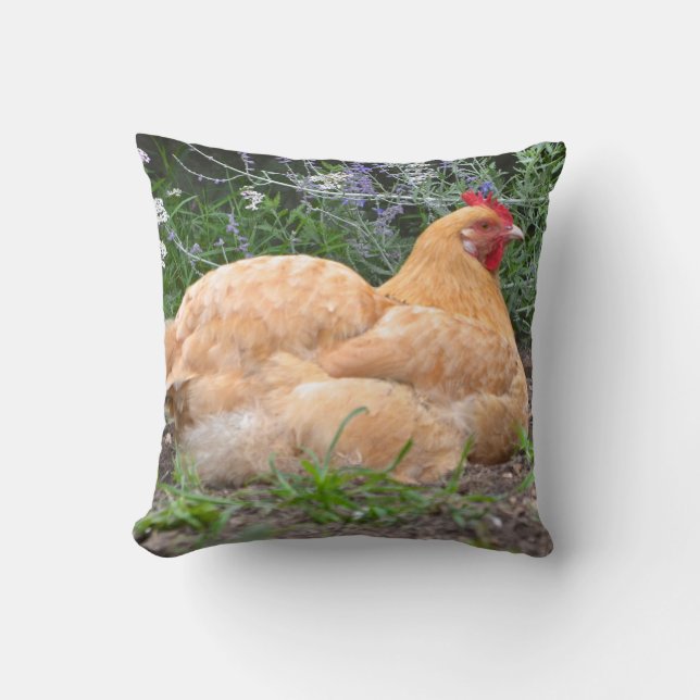 Orpington Chicken Pillow Kussen (Voorkant)