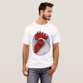 Orpington Head Circle T-shirt (Voorkant volledig)