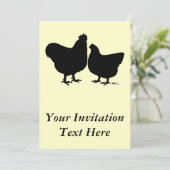 Orpington Silhouette Kaart (Staand voorkant)