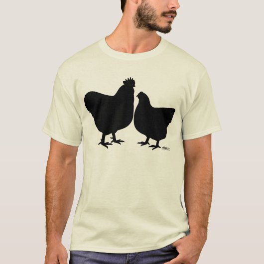 Orpington Silhouette T-shirt (Voorkant)