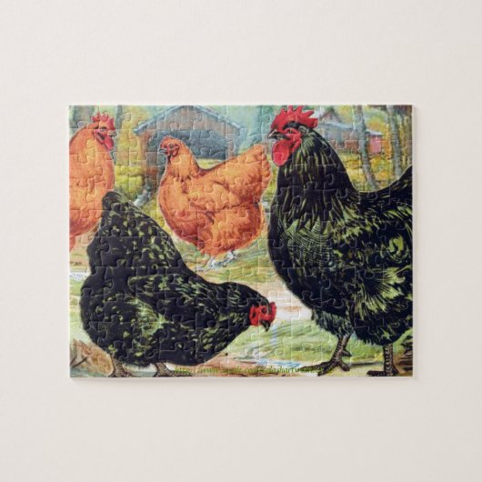 "Orpingtons~Chicken" Legpuzzel (Horizontaal)