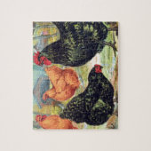 "Orpingtons~Chicken" Legpuzzel (Verticaal)