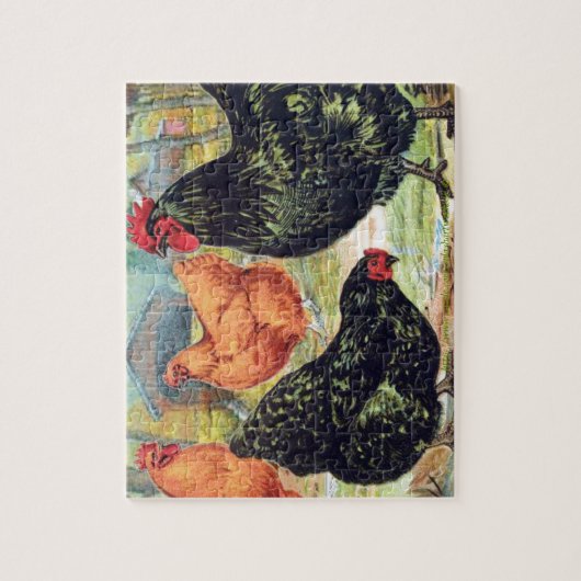 "Orpingtons~Chicken" Legpuzzel (Verticaal)