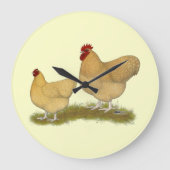 Orpingtons Lemon Cuckoo Grote Klok (Voorkant)