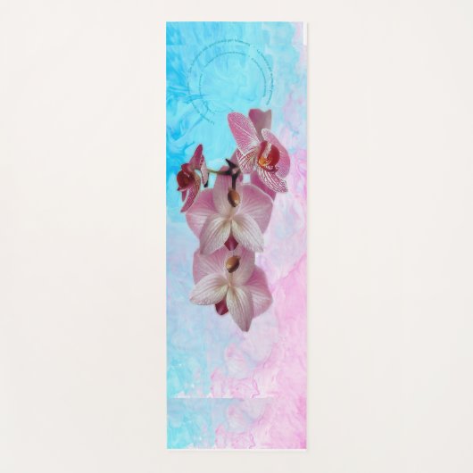 Orquídea-mindfulnesLa belleza del momento presente Yogamat (Voorkant)