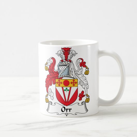 Orr Family Crest Koffiemok (Rechts)