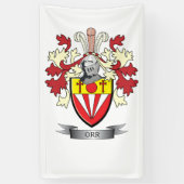 Orr gezinscrest spandoek (Verticaal)