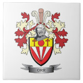 Orr gezinscrest tegeltje (Voorkant)